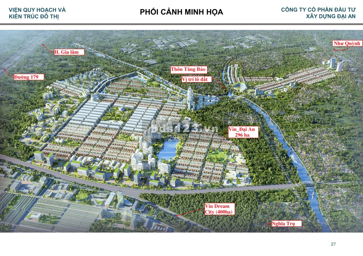 Bán đất đẹp có 102 giáp Siêu đô thị Vin Đại An.(Vin Ocean Park3) lh 0985 299 336