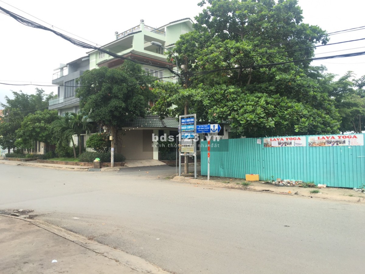 Bán đất 2 mặt tiền view sông Sài Gòn, khu biệt thự Hiệp…