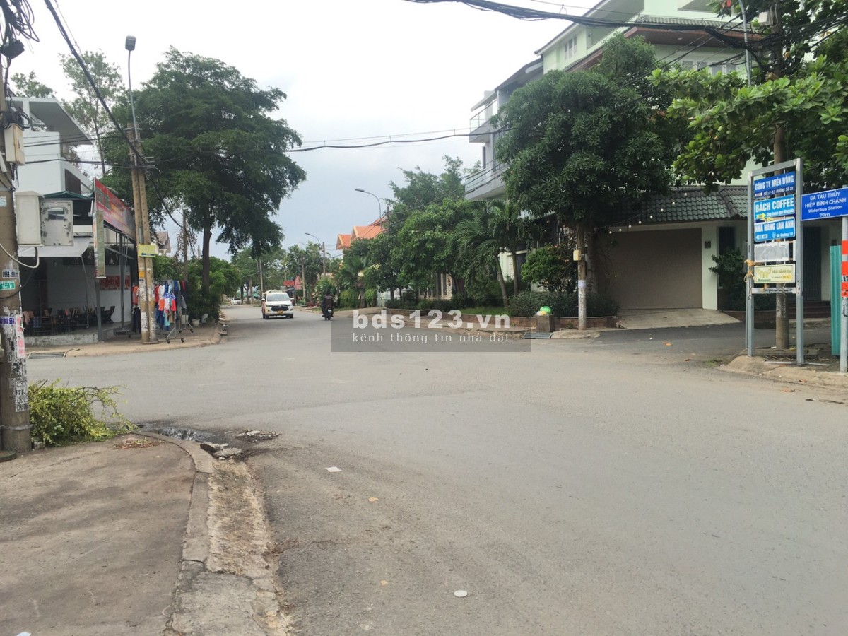 Bán đất 2 mặt tiền view sông Sài Gòn, khu biệt thự Hiệp…