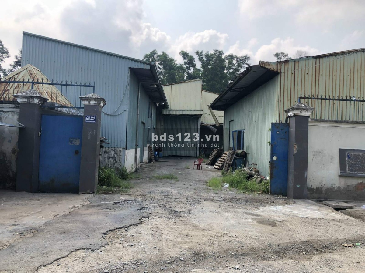 Cho thuê kho xưởng dtsd 1200m2 đường Trần Văn Giàu, Lê Minh Xuân, Bình Chánh