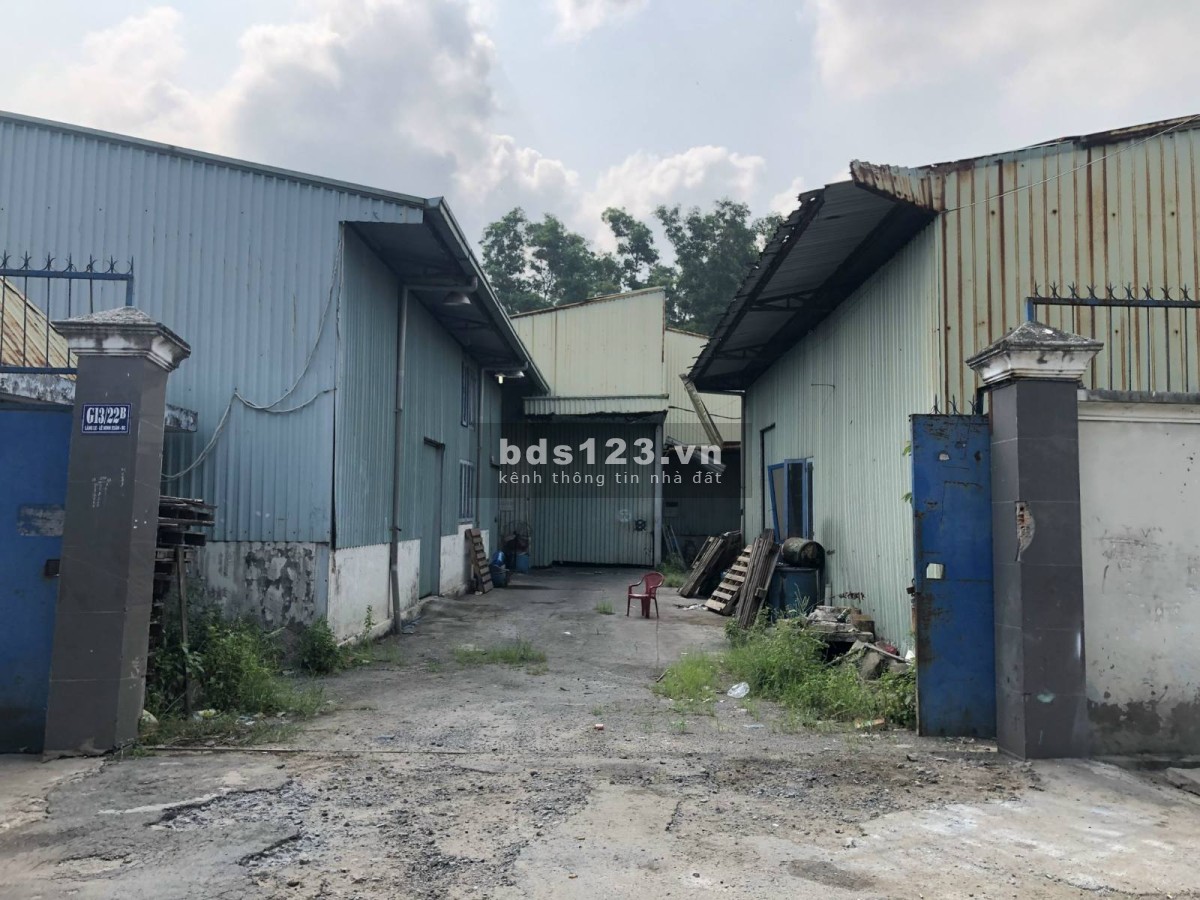 Cho thuê kho xưởng dtsd 1200m2 đường Trần Văn Giàu, Lê Minh Xuân, Bình Chánh