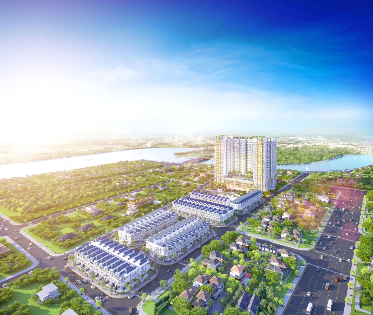 Căn hộ Nguyễn Lương Bằng Quận 7 The Peak Garden diện tích 65m2