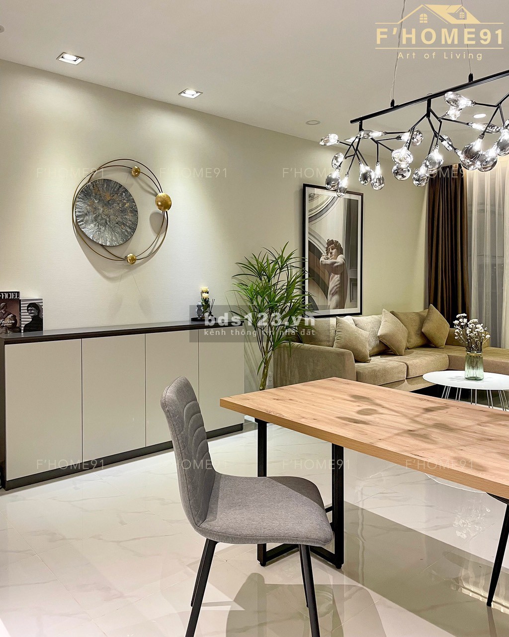 Cho thuê 2 phòng ngủ siêu đẹp tại Precia, chỉ 17 triệu/tháng trang bị sẵn nội thất