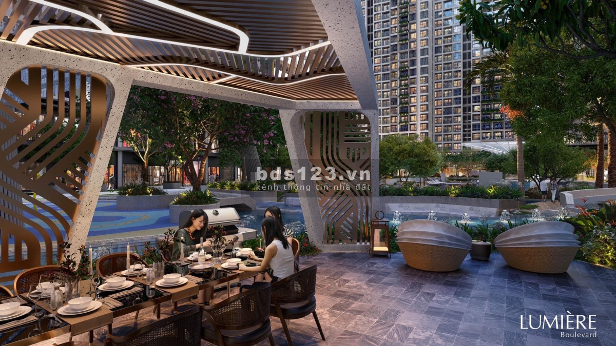 Chiết khấu đến 10% mua Lumiere Boulevard. Free 3 năm phí quản lý diện tích 50 tr/m2