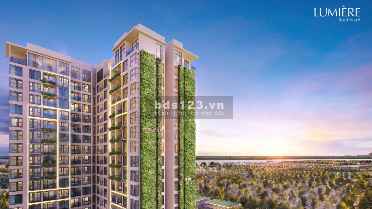 Chiết khấu đến 10% mua Lumiere Boulevard. Free 3 năm phí quản lý diện tích 50 tr/m2