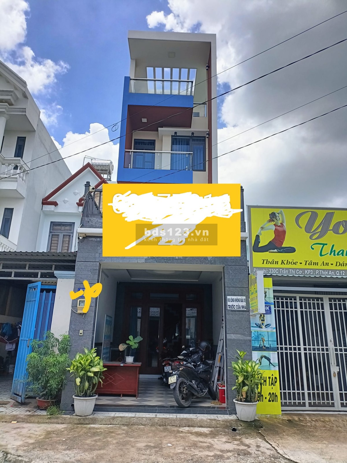 Nhà mặt tiền 4 tầng mới xây phường Thới An Quận 12, giá nhỉnh 9 tỷ, sổ chính chủ