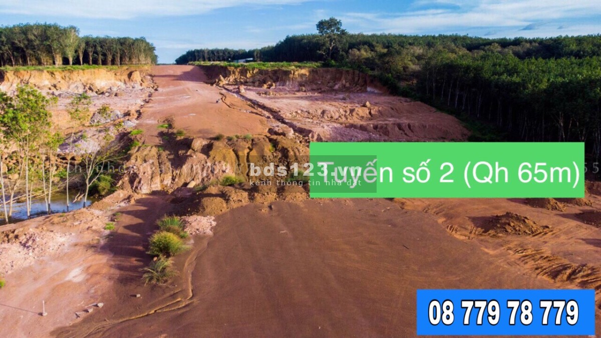 Đất tại Tân Lợi, Đồng Phú, gần ngay KCN Becamex 6300ha sát trục Bình Dương - Đồng Phú chỉ 5 phút