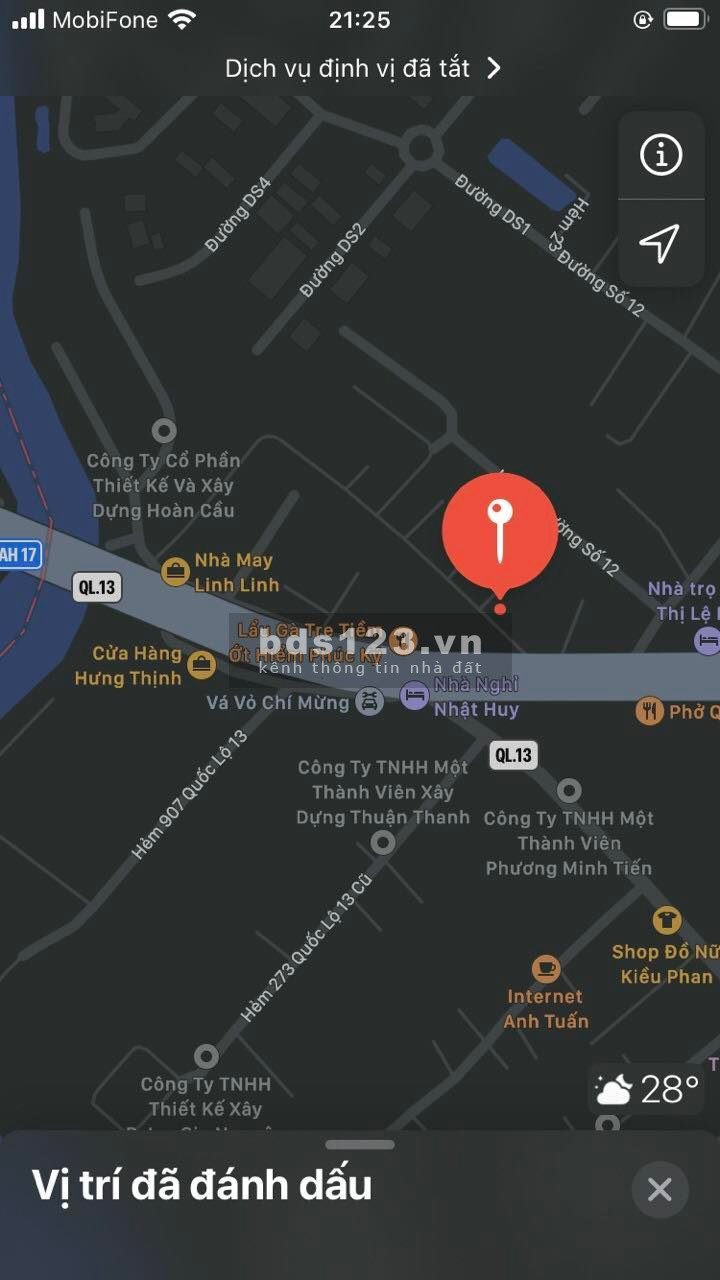 Đất giá rẻ nhất Quốc Lộ 13, Hiệp Bình Phước, Thủ Đức giá 3,5 tỷ, hẻm xe tải