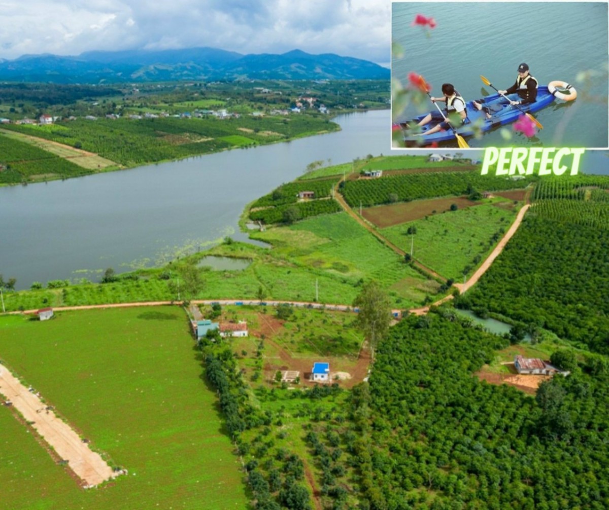 Siêu phẩm nghỉ dưỡng Đất Lâm Hà view hồ Phúc Thọ bàn giao đủ giấy tờ