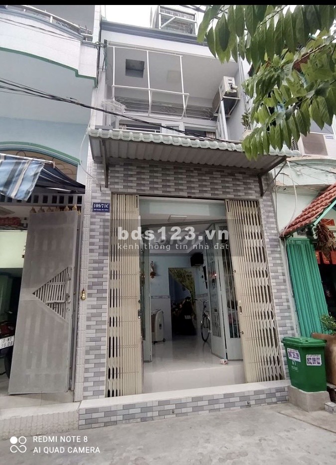 Bán nhà hẻm 109/ Bình Trị Đông Bình Tân 1 trệt 1 lầu hẻm 4m lh 0933429521