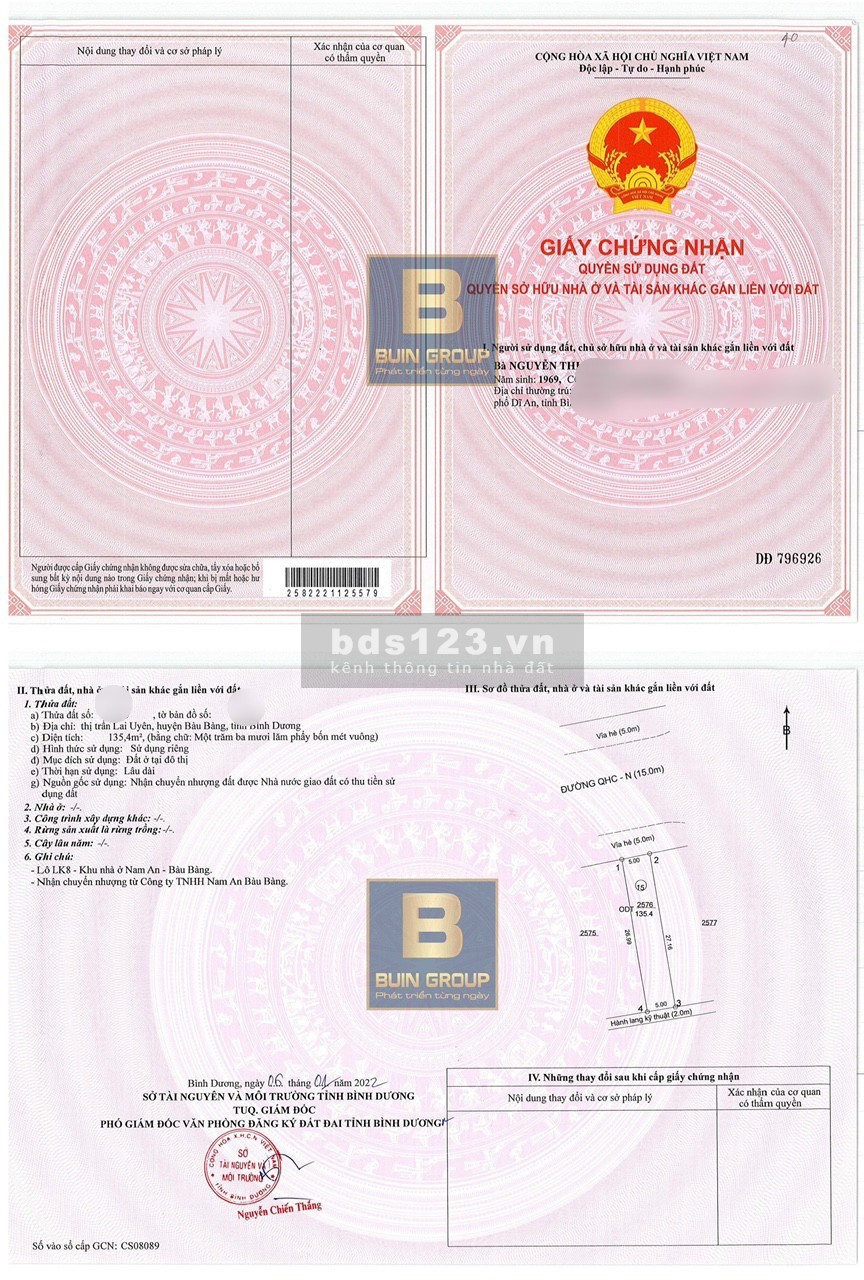 Dự án Lai Uyên được hỗ trợ 70% trên tổng giá bán thanh toán linh hoạt