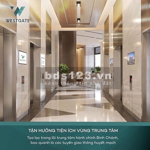Sở hữu ngay căn hộ West Gate Park cao cấp tặng full nội thất, 0907440559