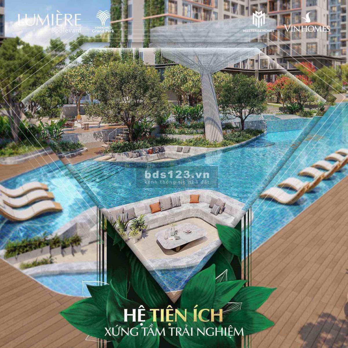 Chỉ cần ~ 750tr sở hữu căn hộ 2PN tặng kèm Sân Vườn thanh toán từng tháng