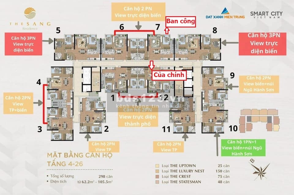 Bán căn hộ biển giá rẽ nhất thị trường- Mỹ Khê Đà Nẵng ngân hàng hỗ trợ vay