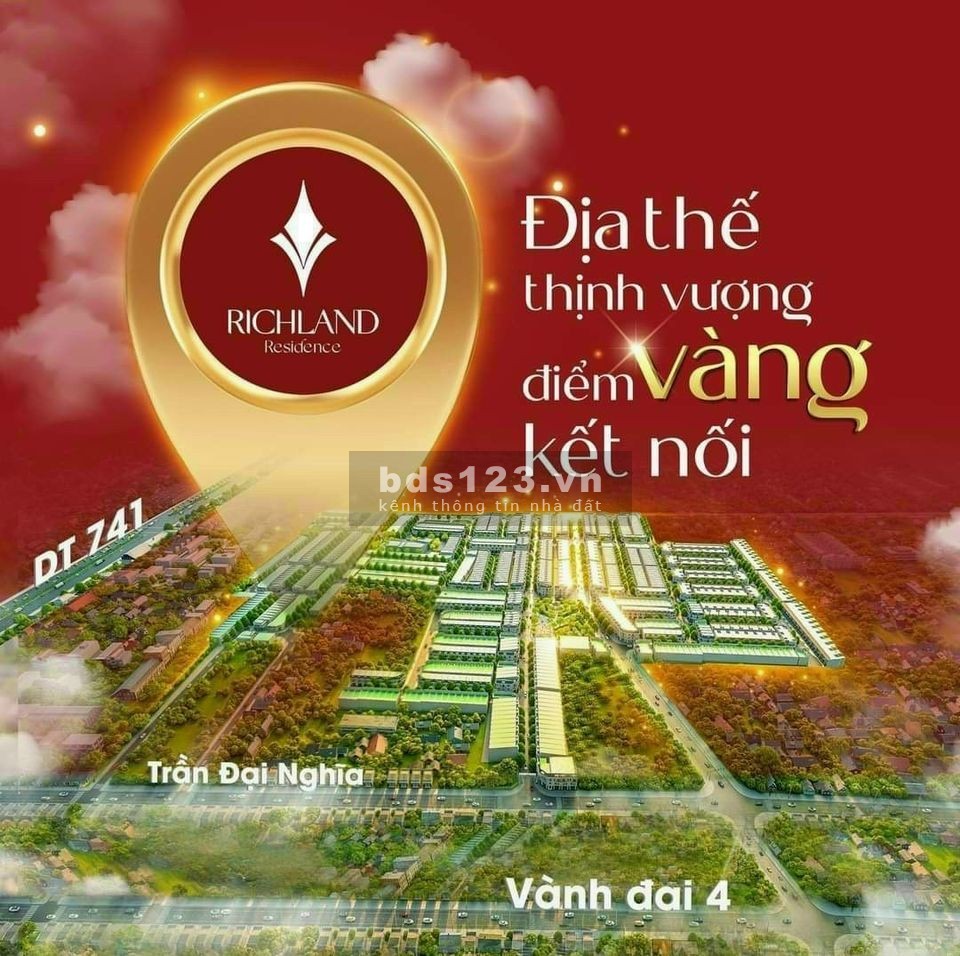 Dự án mới nằm ngay liền kề khu công nghiệp Vsip 2 ở trung tâm thành phố mới