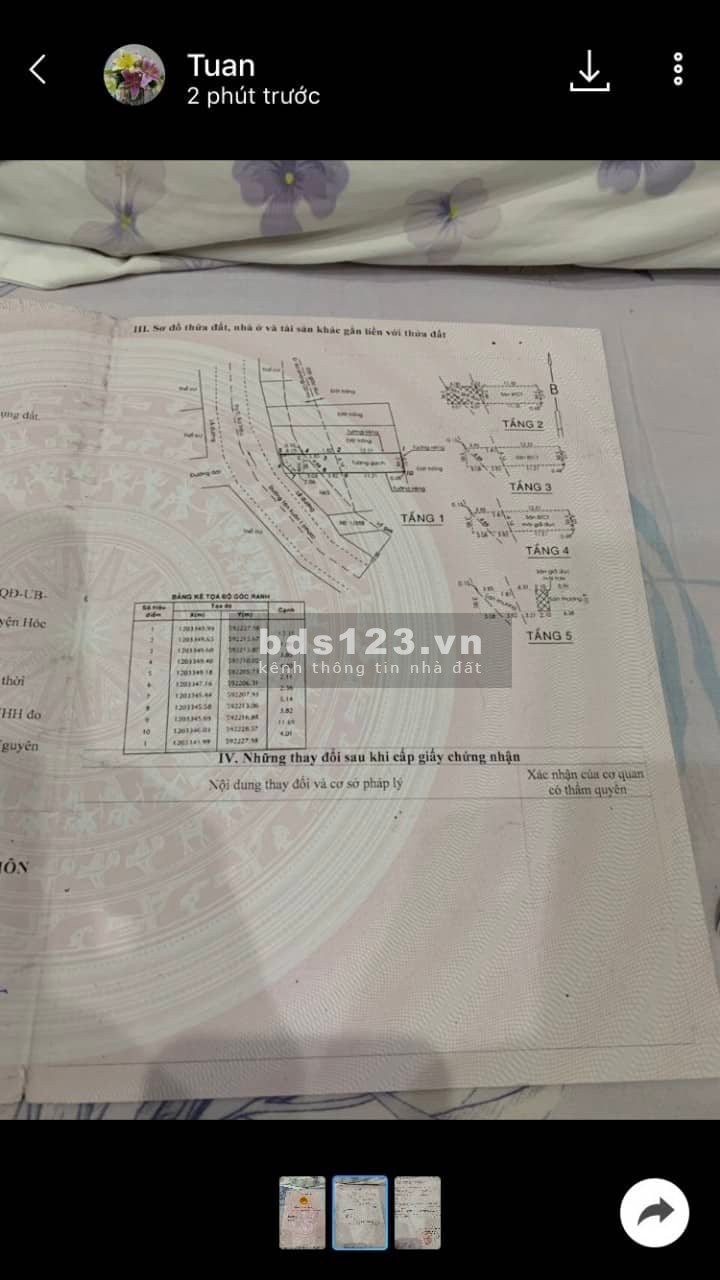 Mua khách sạn mặt tiền tặng hợp đồng thuê khách sạn nổi tiếng Hóc Môn, doanh thu 120-150 triệu/tháng