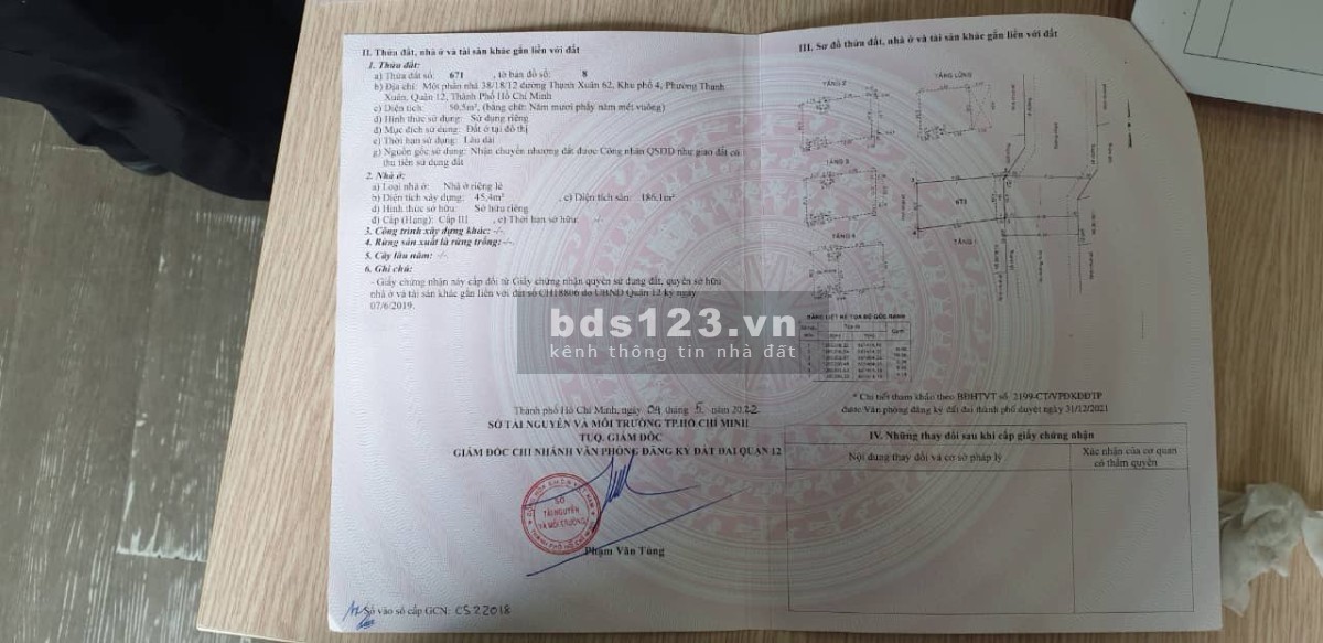 Hẻm 6m xe hỏi ngủ trong nhà nhà mới đẹp như hình 5 tầng bê tông cốt thép chủ tặng lại nội thất