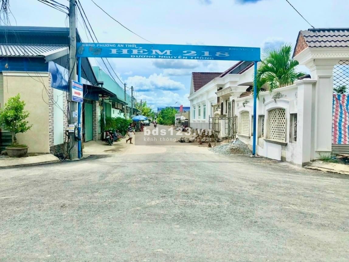 Nền thổ cư diện tích đẹp 132m2 - Lộ xe hơi - hẻm 218 Nguyễn Thông, Cần Thơ