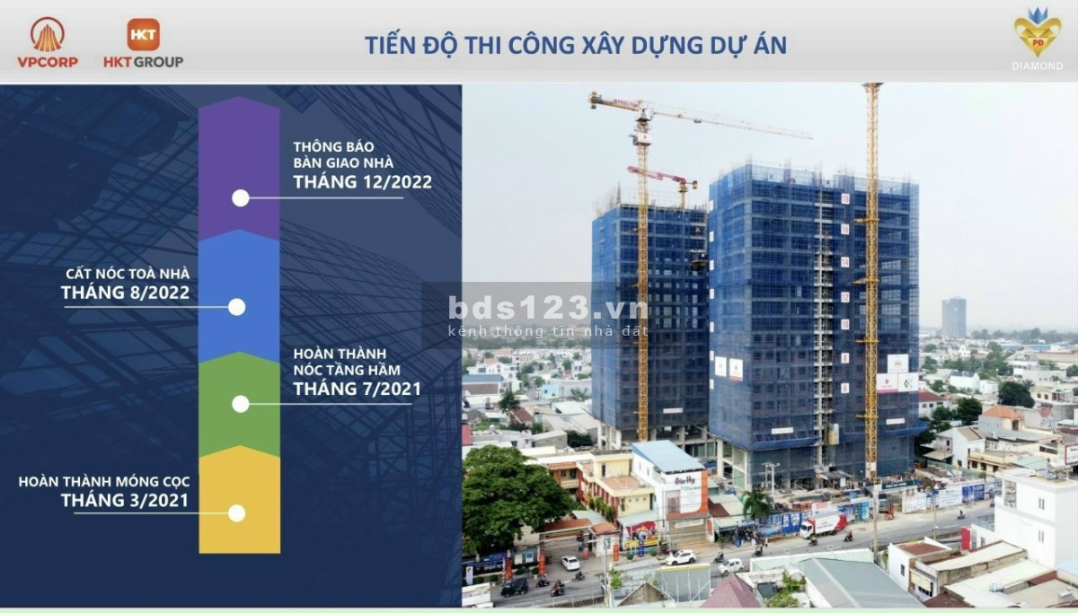 Diamond connect mặt tiền QL1K Tp. Dĩ An (Bình Dương)chính thức mở bán trả trước 55% nhận nhà ngay