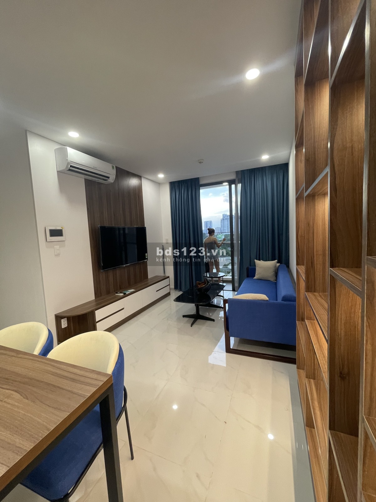 Cho thuê căn hộ 2 phòng ngủ full nội thất cao cấp D'lusso Quận 2, giá tốt