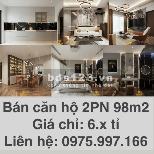 Bán căn hộ 2PN diện tích 98m2 tại Sun Ancora, 3 Lương Yên, Hà Nội
