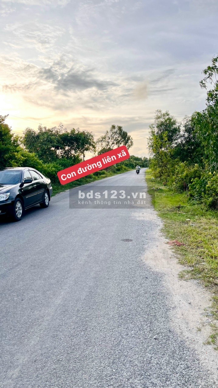 Bán đất 2 mặt tiền con đường nối liền cống Tà Lức trung tâm xã Thổ Sơn, Hòn Đất