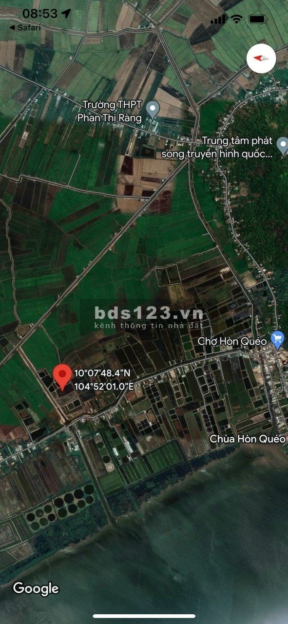 Bán đất 2 mặt tiền con đường nối liền cống Tà Lức trung tâm xã Thổ Sơn, Hòn Đất