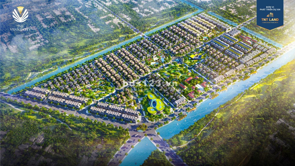Dự án sắp mở bán siêu bom tấn The Venice City phong cách Châu Âu đầu tiên tại thành phố Vị Thanh