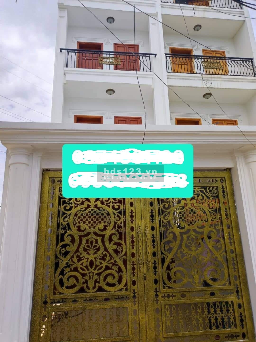 Nhà mặt tiền lớn Thạnh Xuân 13 cách mặt tiền Quốc Lộ 1A 50 đối diện bên kia đường là Gò Vấp