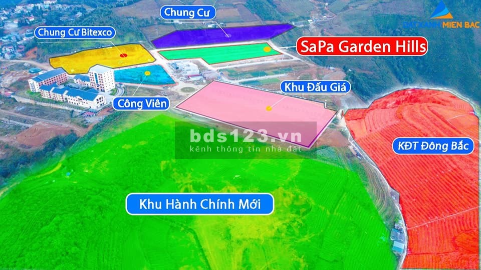 Bán đất liền kề chung cư Bitexco tại Sapa, trực tiếp chủ đầu tư, sổ đỏ trao tay 15 ngày