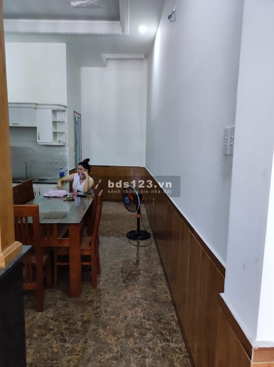 Nhà mặt tiền lớn Thạnh Xuân 13 cách mặt tiền Quốc Lộ 1A 50 đối diện bên kia đường là Gò Vấp