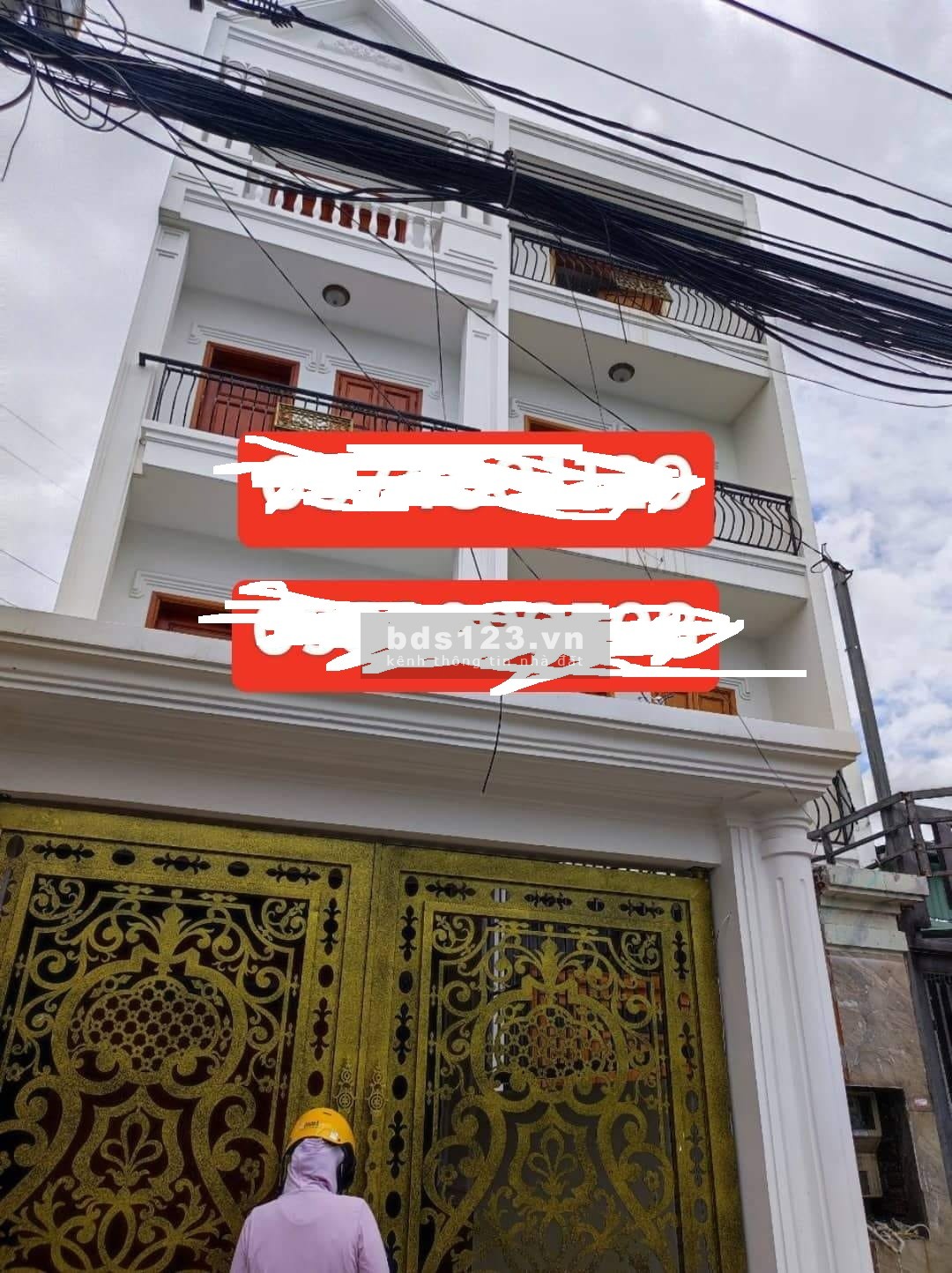 Nhà mặt tiền lớn Thạnh Xuân 13 cách mặt tiền Quốc Lộ 1A 50 đối diện bên kia đường là Gò Vấp