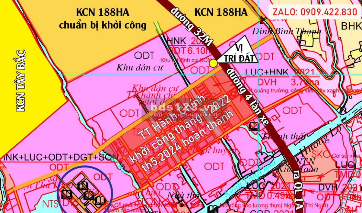 IDICO suất ngoại giao - đất ở đô thị sát vách khu công nghiệp & trung tâm hành chính