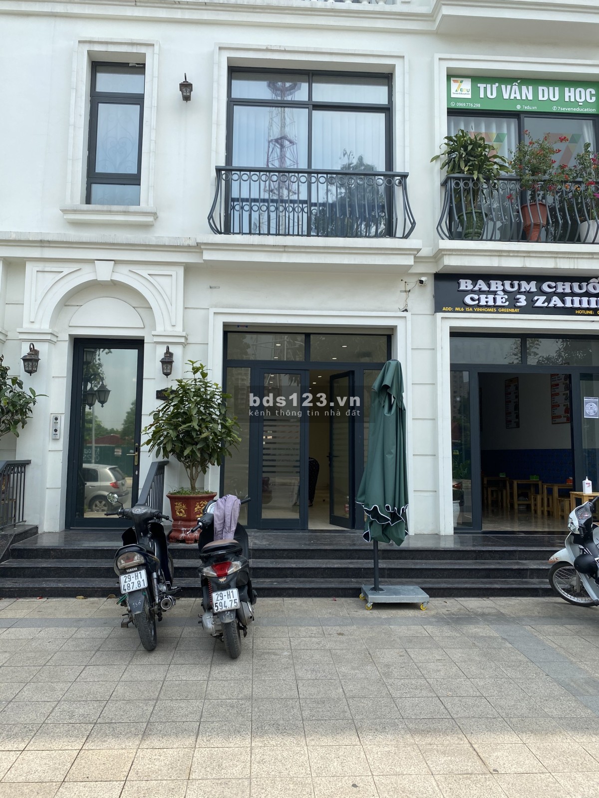 Cho thuê shophouse tầng 1 Vinhomes Green Bay 14tr/tháng lh 082.333.6789
