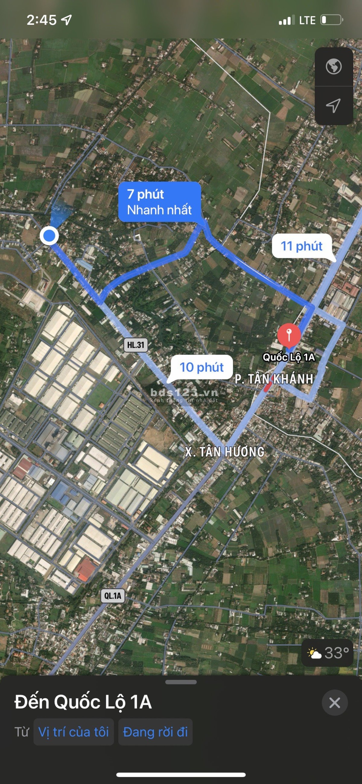 Bán đất nền gần khu công nghiệp Tân Hương dân cư đông đúc giá tốt