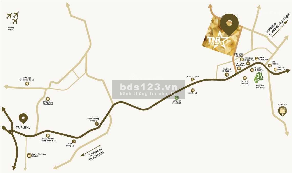 Đón đầu xu thế BĐS Tây Nguyên 2022 với sản phẩm TNR Đăk Đoa siêu hấp dẫn tại Gia Lai