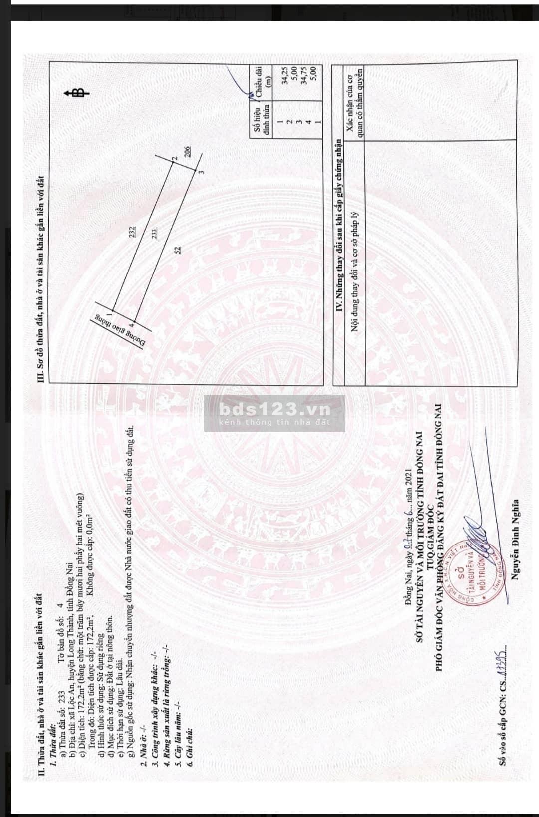Đầu tư đất hồ Lộc An sinh lợi nhuận cao, liên hệ ngay 0948445315