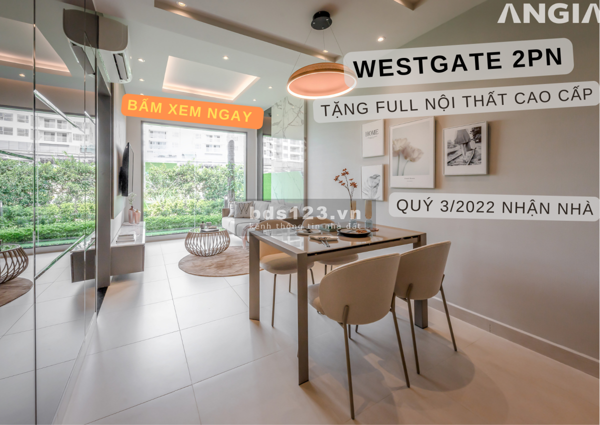 Bán gấp Westgate 2PN chuyển nhượng giá tốt - view đẹp - full nội thất tiện ích đủ