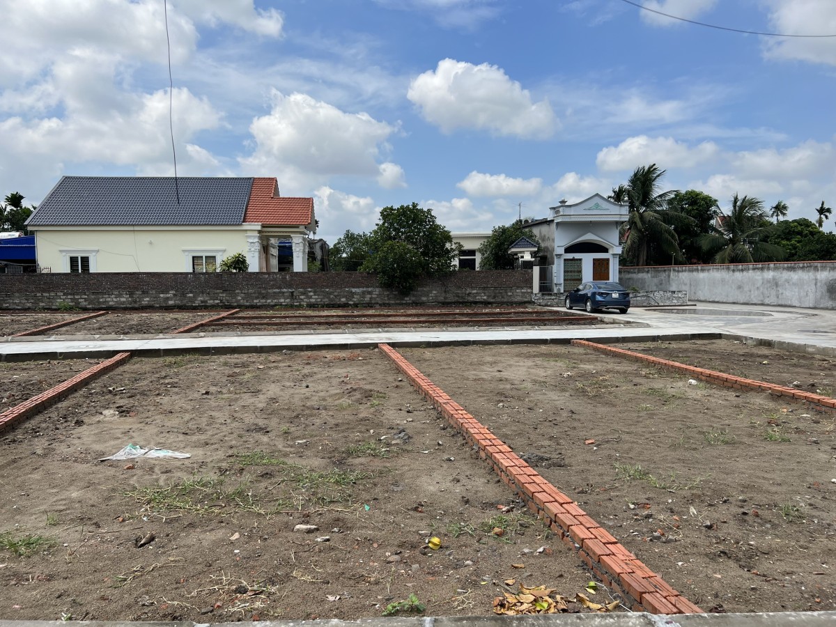 Bán đất gần khu công nghiệp Nomura An Dương, đường trước đất rộng 5m