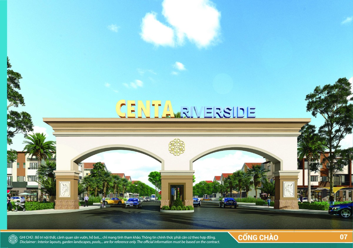 Chính thức mở bán Centa Riverside Vsip Từ Sơn Bắc Ninh sản phẩm đa dạng shophouse, biệt thự