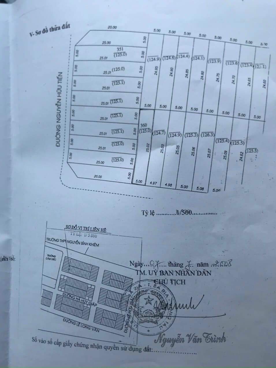Bán nhà cấp 4 mặt tiền đường Thích Thiện Chiếu p. Long Tâm Bà Rịa giá đầu tư