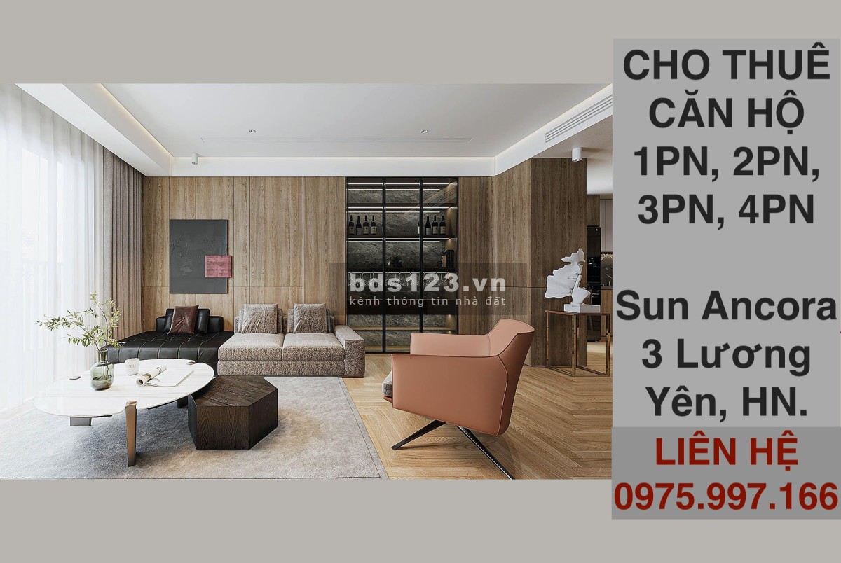 Quỹ căn cho thuê tại Sun-Ancora, 3 Lương Yên, Hà Nội, pháp lý chuẩn