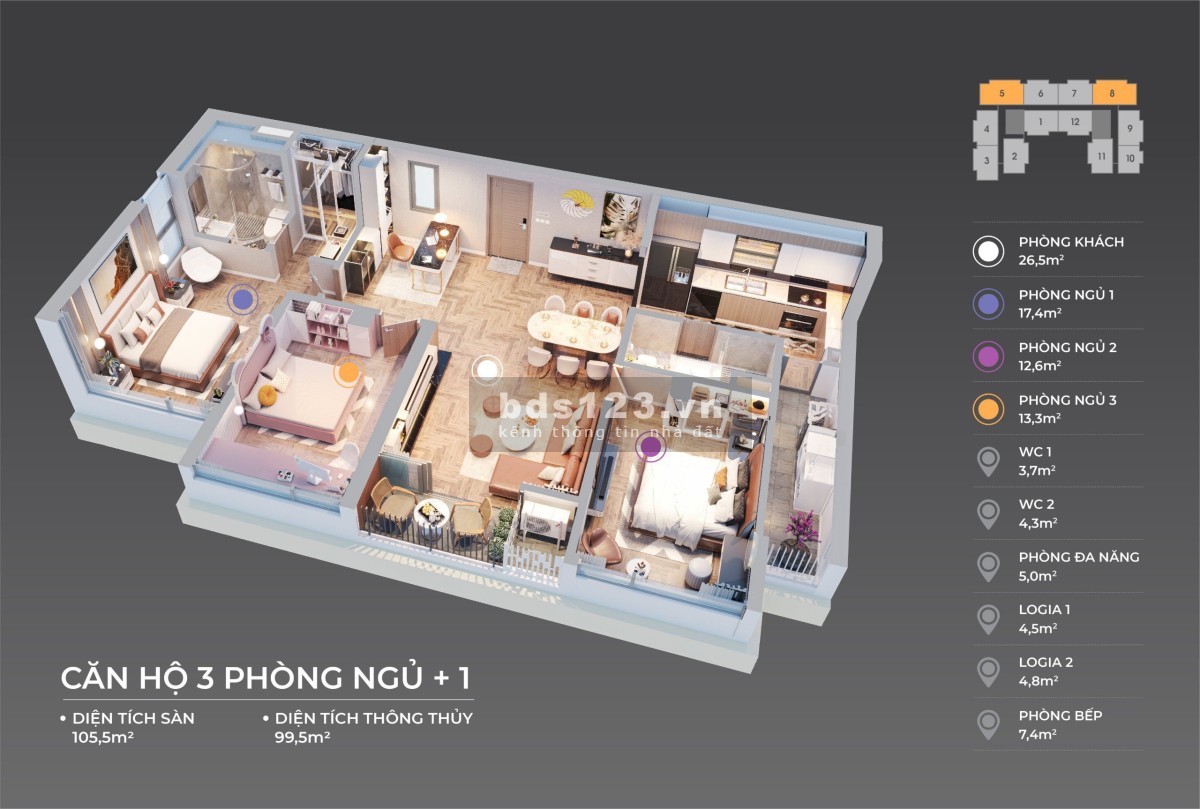 Căn hộ biển sở hữu lâu dài giá chỉ từ 1.5 tỷ hỗ trợ vay ngân hàng 70%, giá tốt
