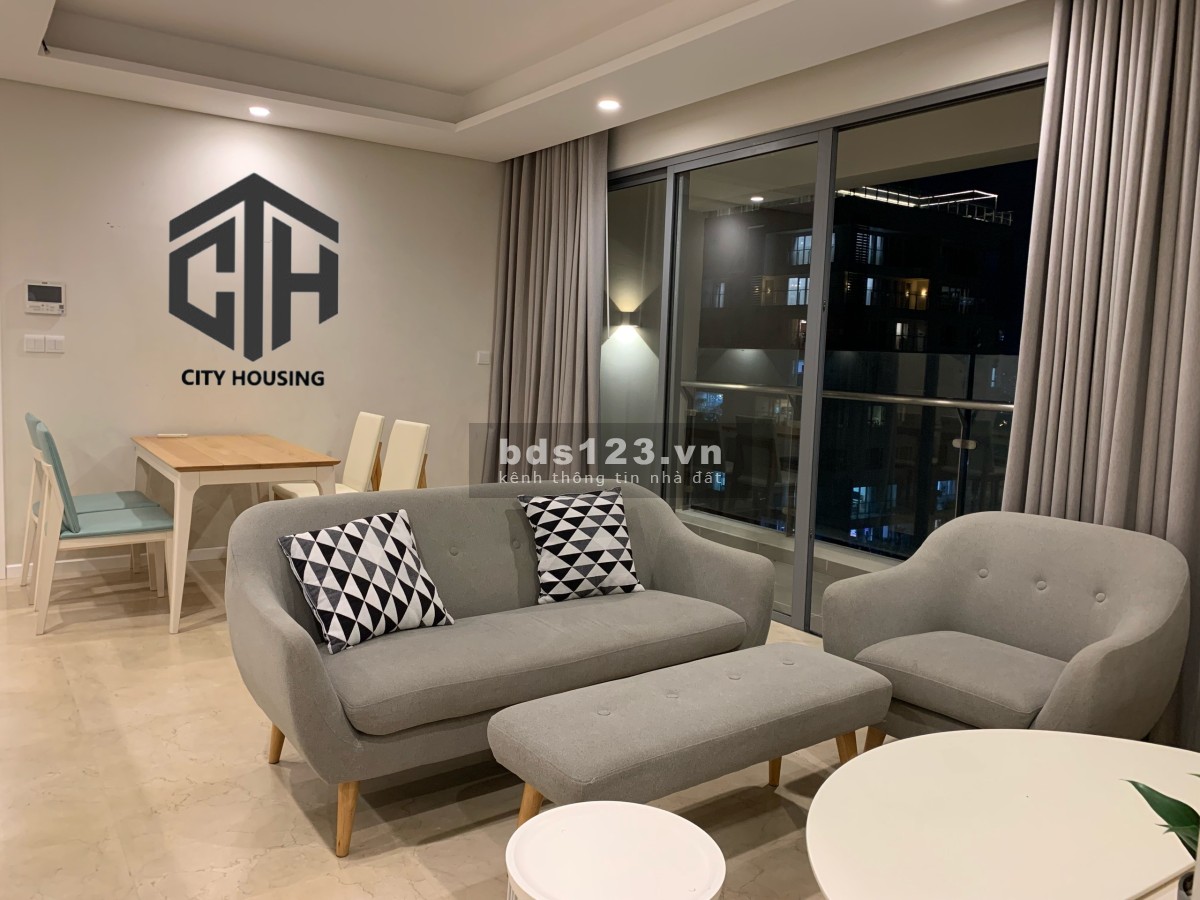Cho thuê căn 2 phòng ngủ có sẵn nội thất Đảo Kim Cương, giá chỉ 22 triệu, lh 0938221611