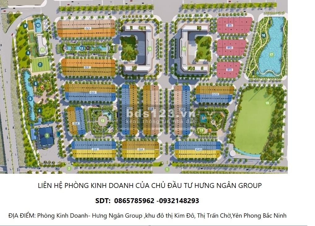 Dự Án Khu Đô Thị Kim Đô Policty Xã Yên Phụ, Yên Phong, Bắc Ninh
