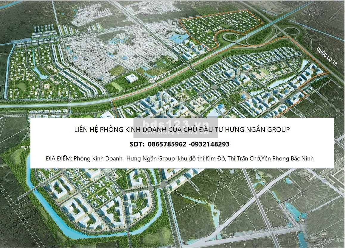 Dự Án Khu Đô Thị Kim Đô Policty Xã Yên Phụ, Yên Phong, Bắc Ninh