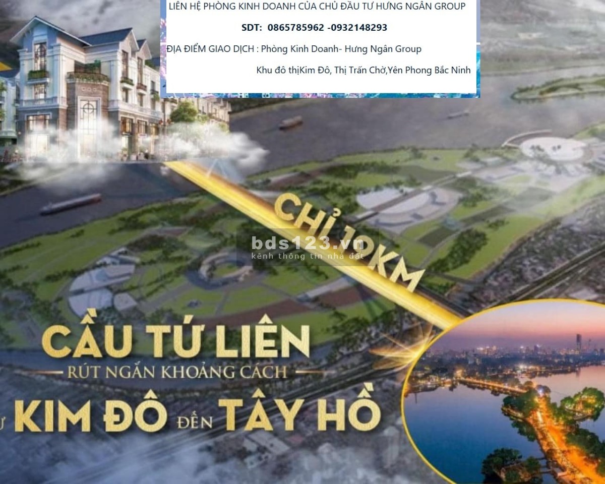 Dự Án Khu Đô Thị Kim Đô Policty Xã Yên Phụ, Yên Phong, Bắc Ninh