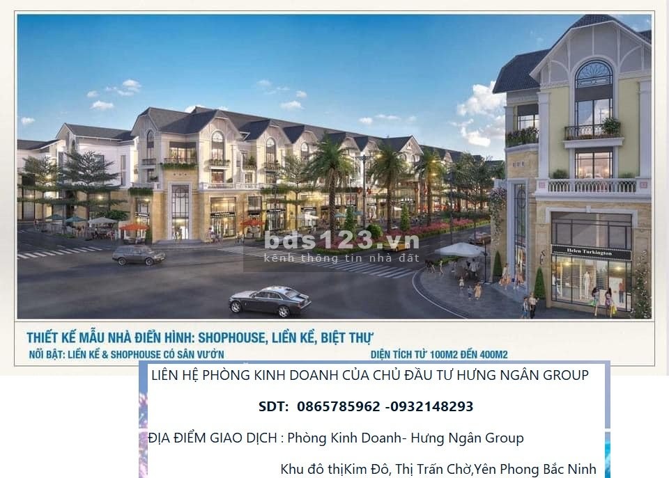 Dự Án Khu Đô Thị Kim Đô Policty Xã Yên Phụ, Yên Phong, Bắc Ninh