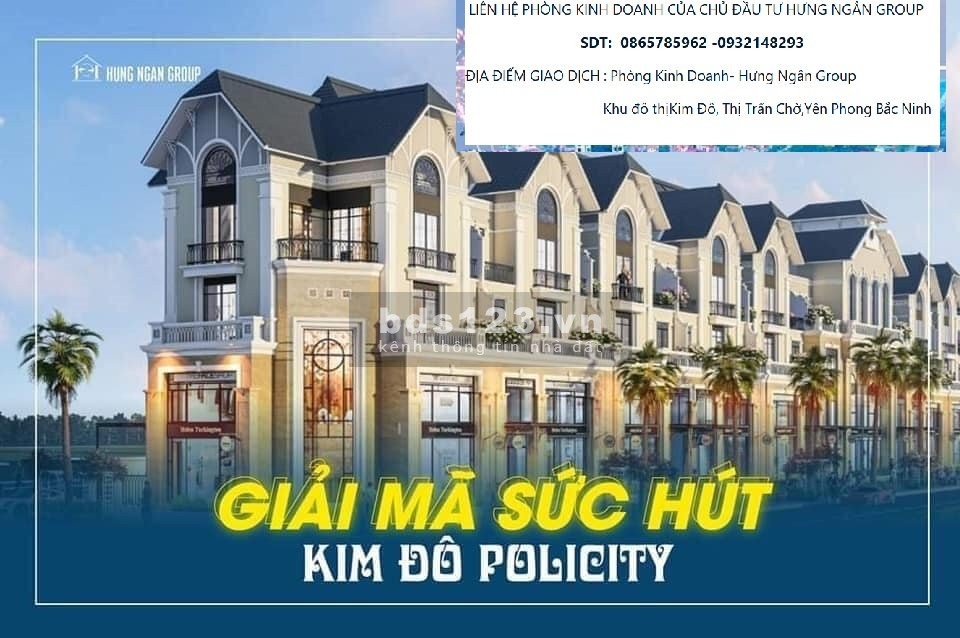 Dự Án Khu Đô Thị Kim Đô Policty Xã Yên Phụ, Yên Phong, Bắc Ninh