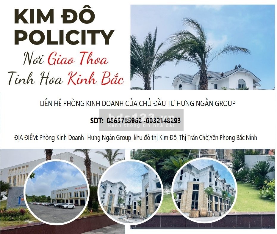 Dự Án Khu Đô Thị Kim Đô Policty Xã Yên Phụ, Yên Phong, Bắc Ninh